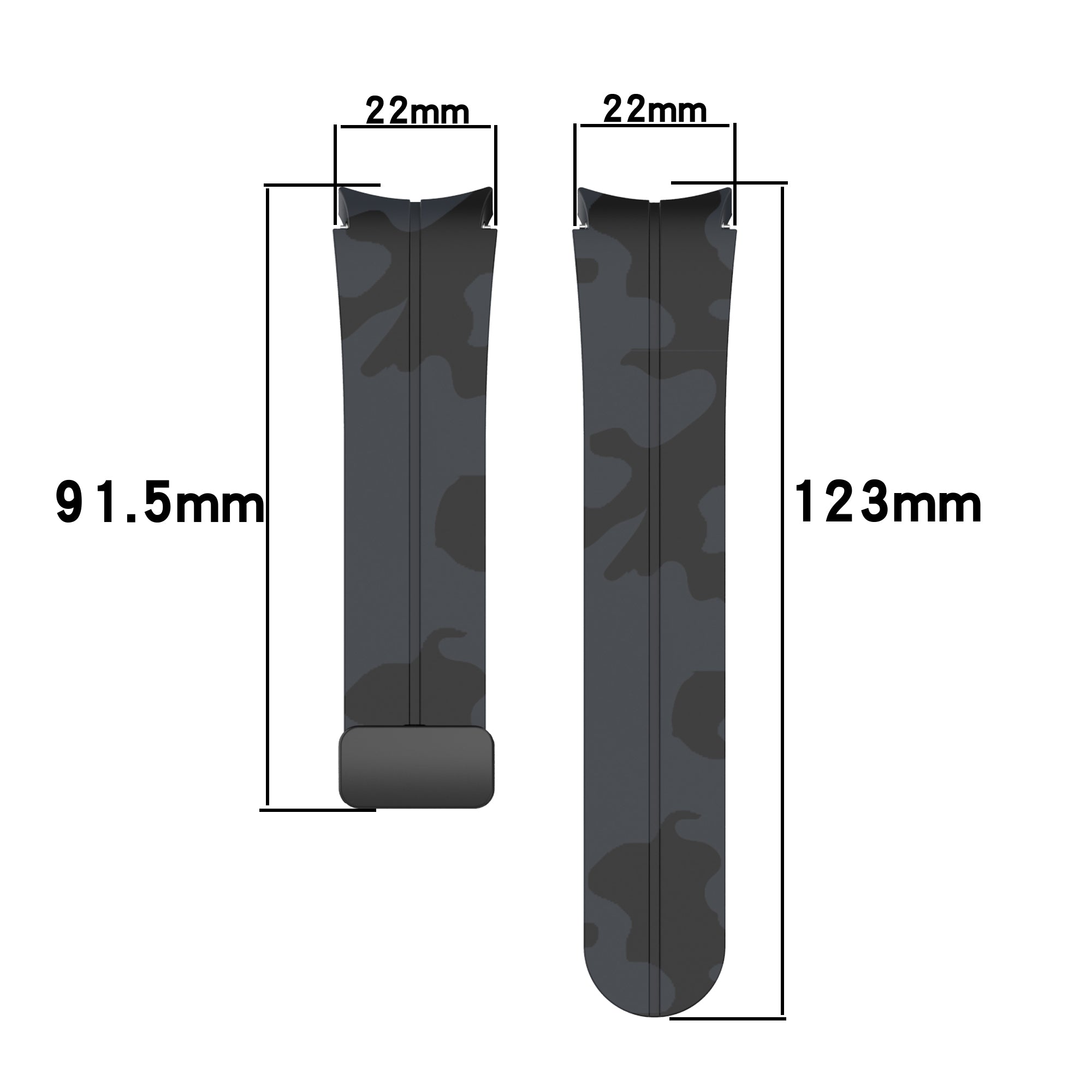 For Samsung Galaxy Watch 5 Pro 45mm Watch 5 40 44mm Watch4 40 44mm Watch4 Classic 42 46mm Camo Silicone Watch Band For Samsung Galaxy Watch 5 Pro 45mm Watch 5 40 44mm Watch4 40 44mm Watch4 Classic 42 46mm Camo Silicone Watch Band